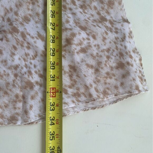 J.Crew skirt Sz XXS drapery cupro-blend flared slip with side slit elastic waist - Picture 4 of 11